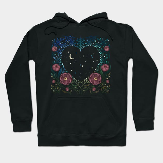 Heartful of Thanks Hoodie by Episodic Drawing